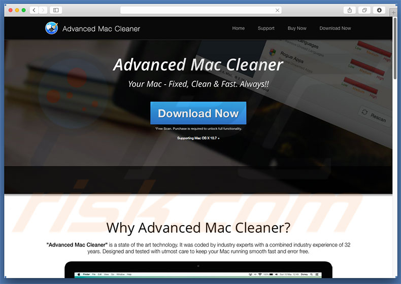 Supprimer Advanced Mac Cleaner